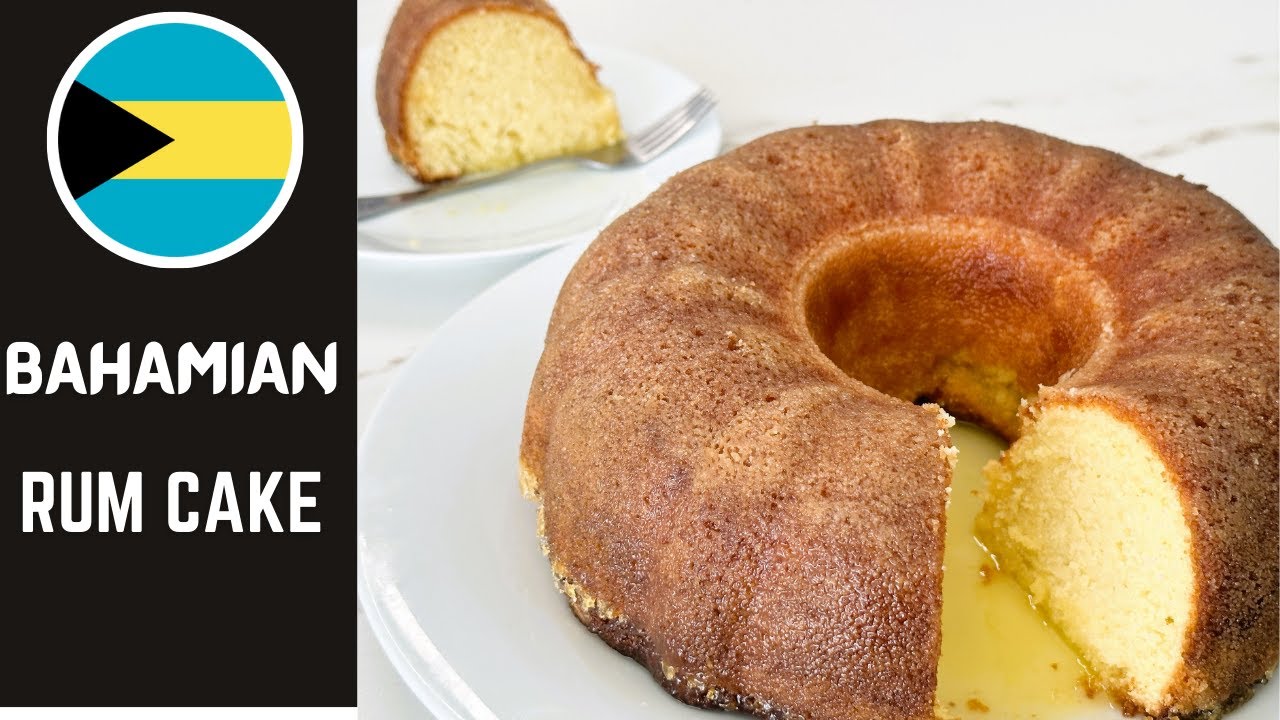 🇧🇸 Bahamian Rum Cake Authentic  Easy Quick Recipe - @passportcookbook  - How to Make a Rum Cake