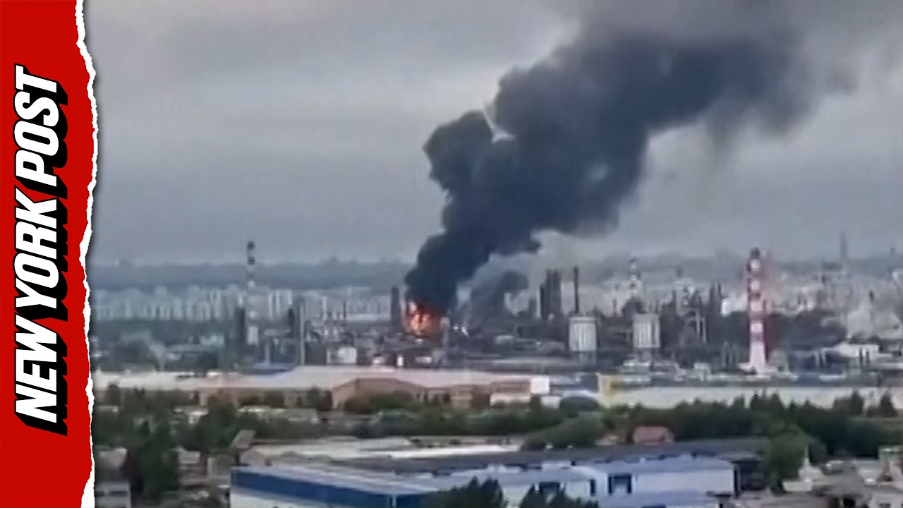 Smoke Engulfs Moscow After Ukraine's Largest Drone Attack