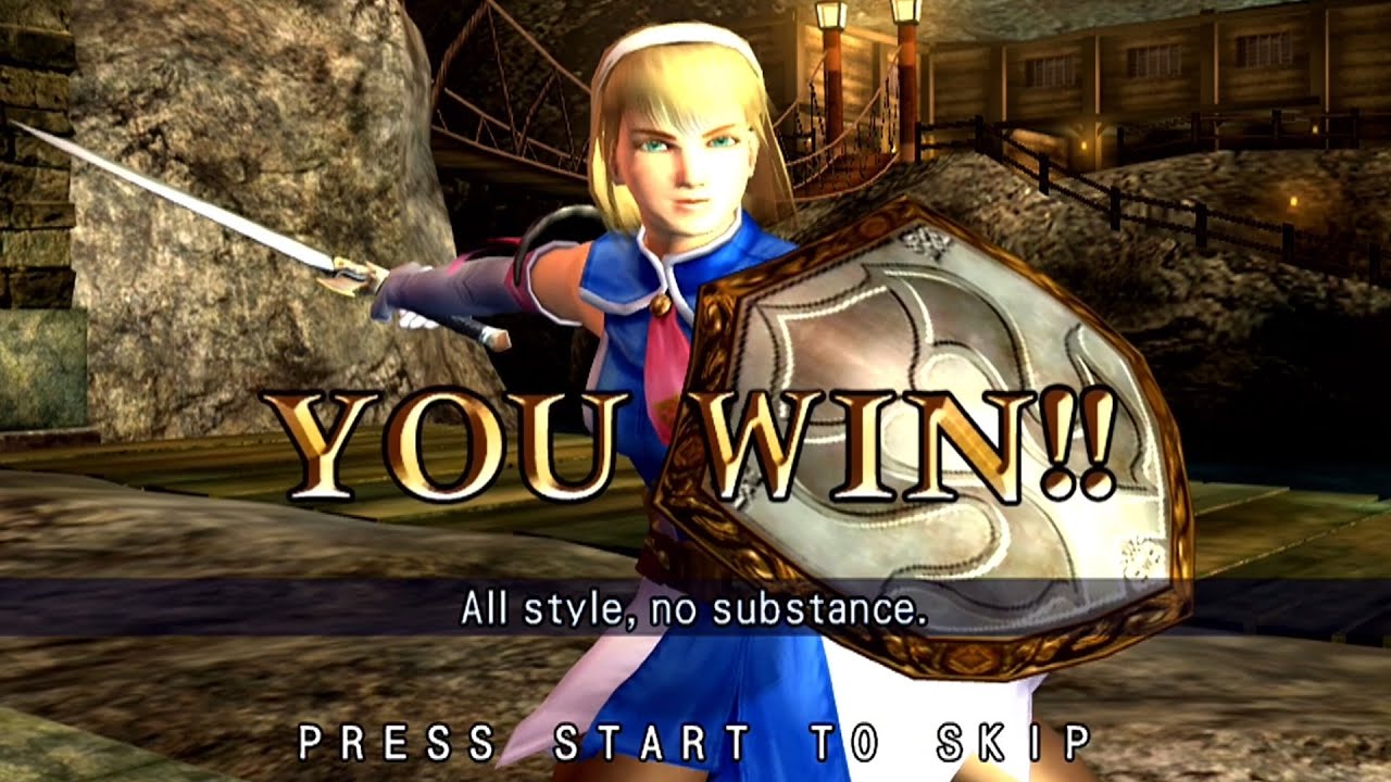 SoulCalibur II - Cassandra gameplay (no commentary)