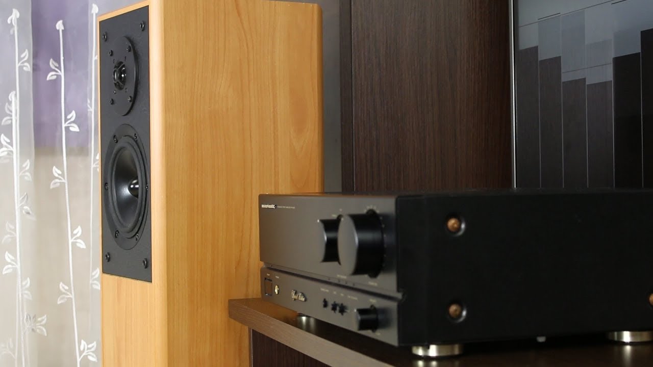 Усилитель Marantz PM-44SE + колонки KEF Cresta 3 басс тест