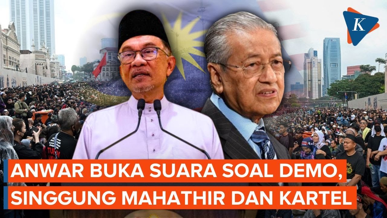 Blak-blakan Anwar Ibrahim soal Demo Besar di Malaysia, 