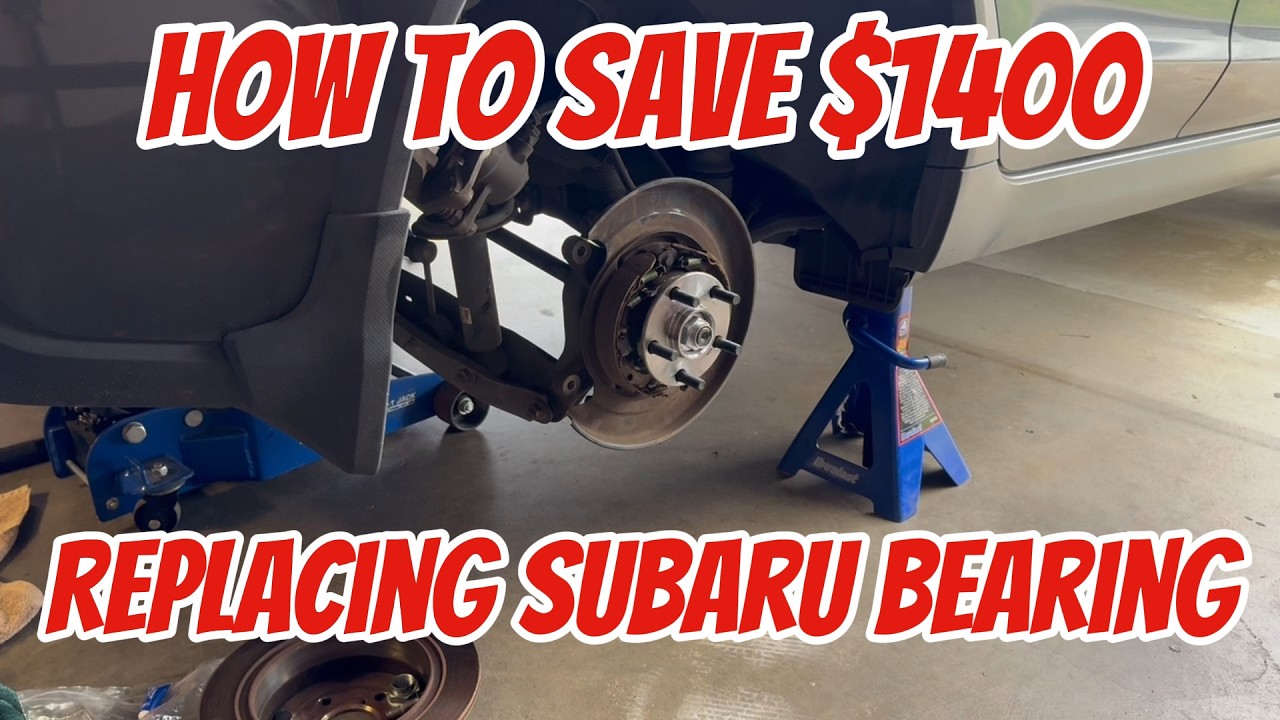 How I saved $1400 replacing wheel bearings on a 2017 Subaru Crosstrek