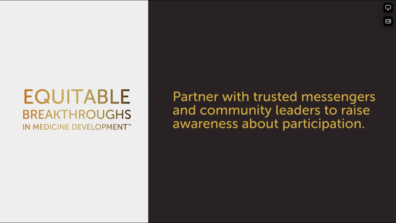 PhRMA's Equity Initiative: an Industry wide Partnership