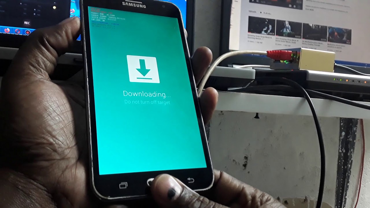 sm-J700H/ds hard reset frp removal google account bypass