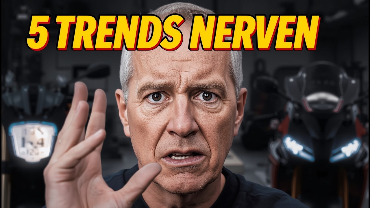 Mit 55 hasse ich diese 5 modernen Motorradtrends