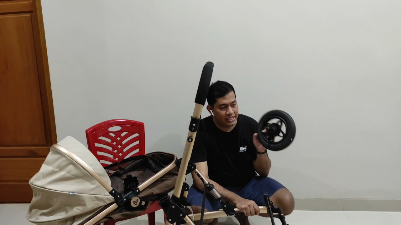 Stroller CHRIS & OLINS COZY - Unboxing dan cara rakit