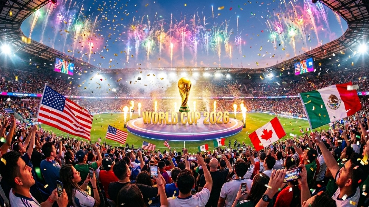 Песня-гимн World Cup 2026 ⚽ | Эпическая церемония открытия на стадионе в 4K