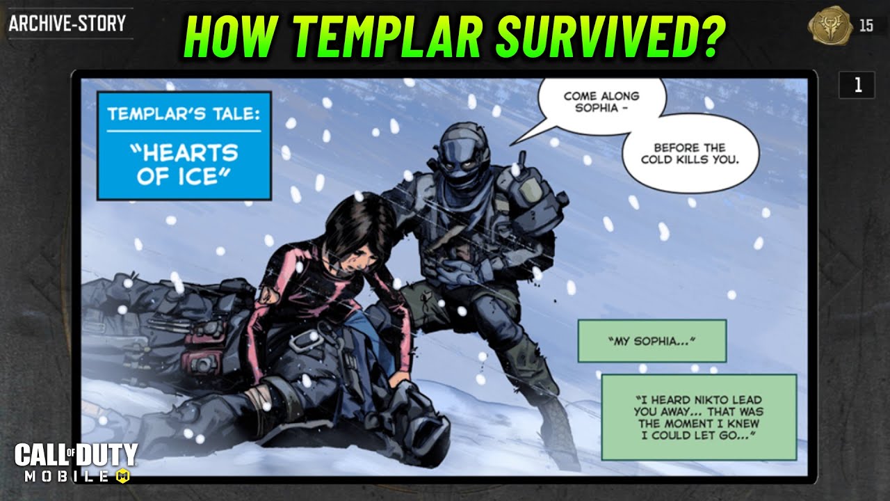 Mythic Templar Comics Story CODM - How Templar Survived? CODM