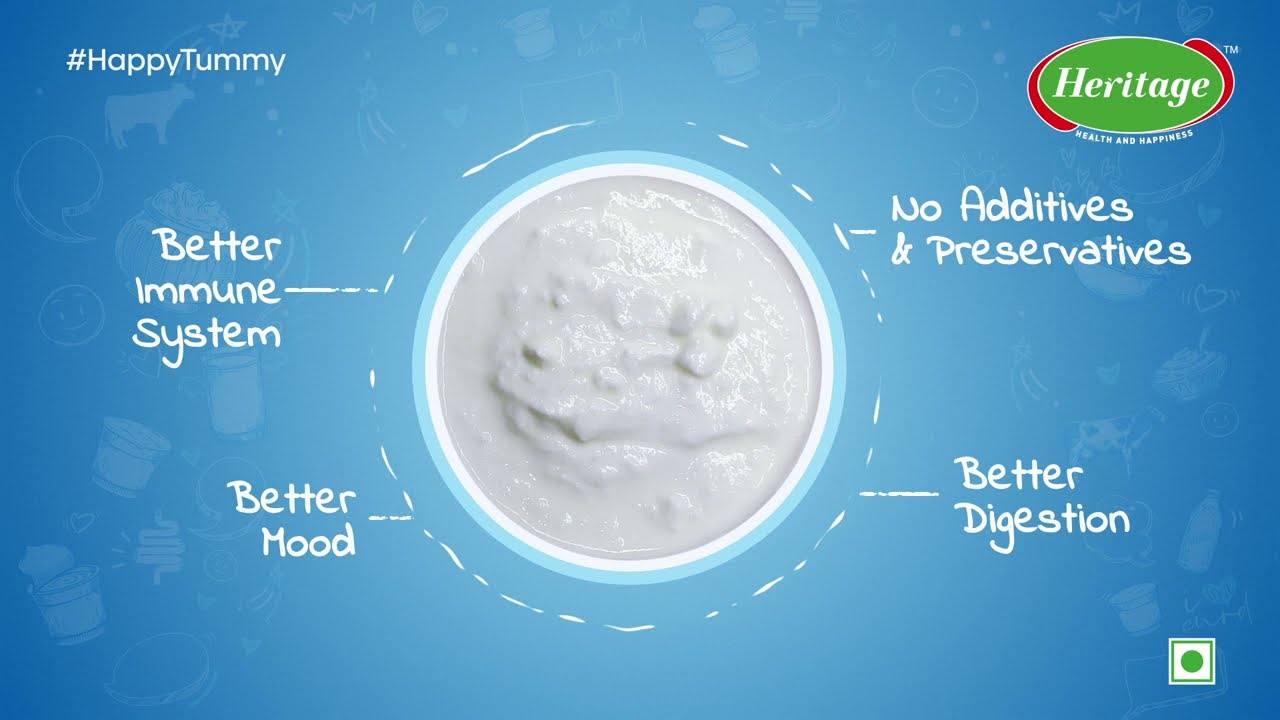 Heritage Probiotic Curd  Boosts Immunity and Improves Digestion