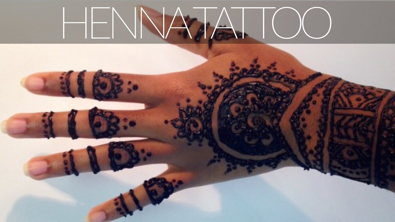 Henna Tattoo Tutorial | plus tips & tricks for a dark stain