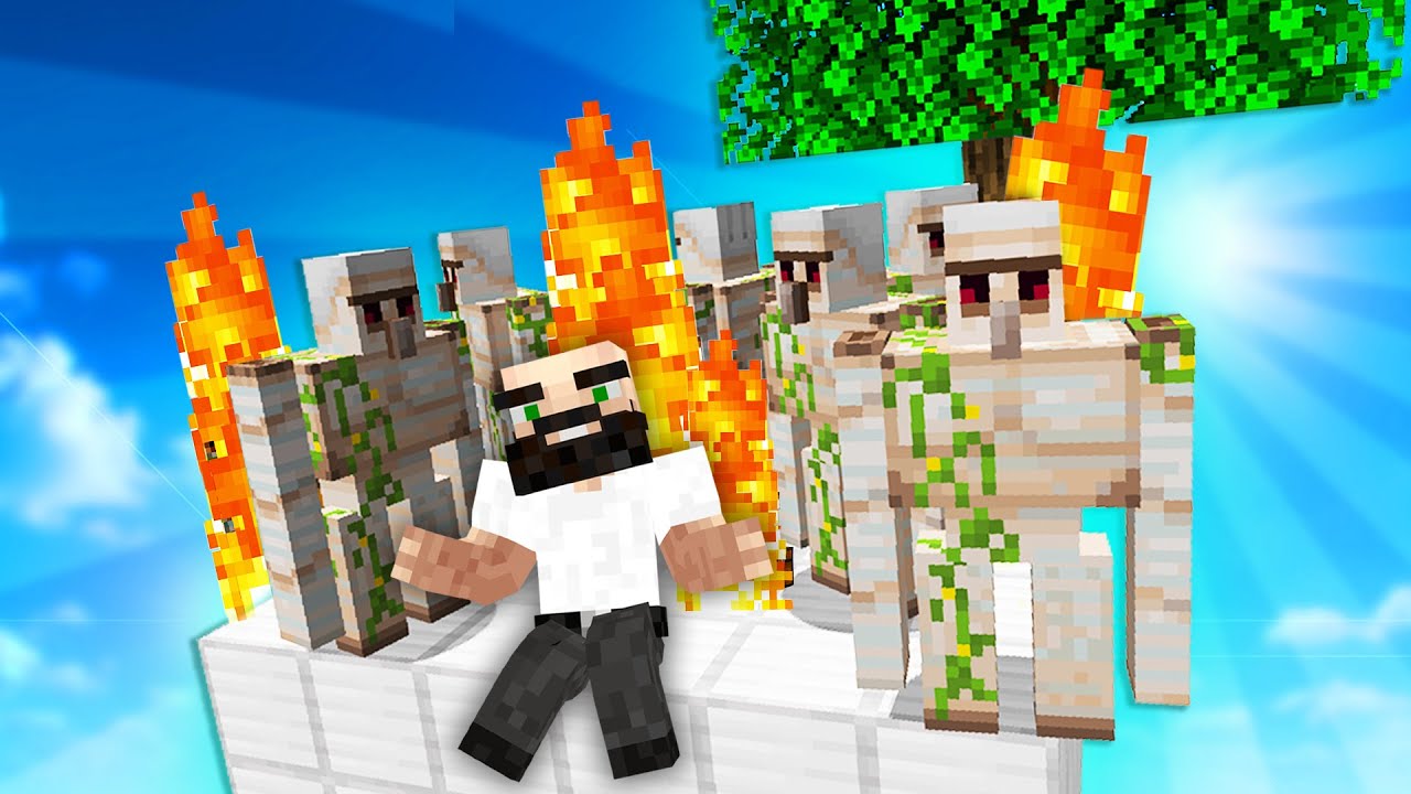 AUTOMATICKÁ IRON GOLEM FARMA!🔥 | SkyBlock #11