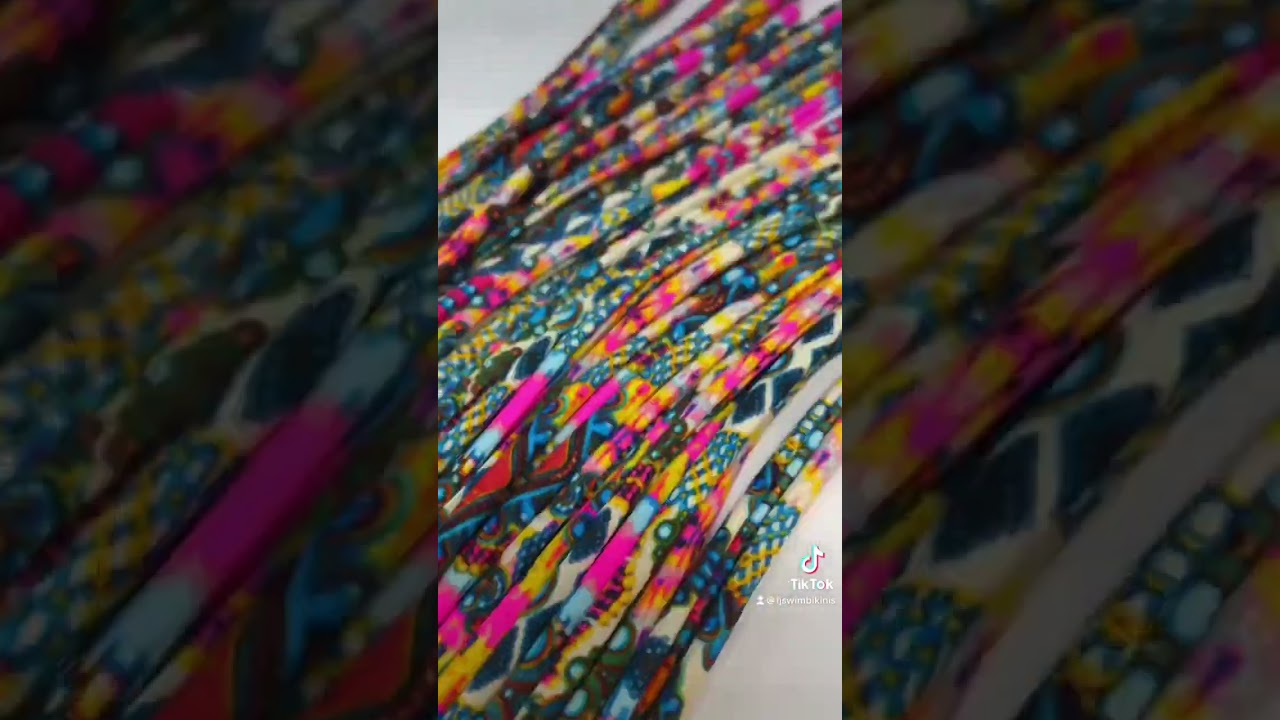 The collection in the making. #swimwear #sewing #spandex #fabric #miami