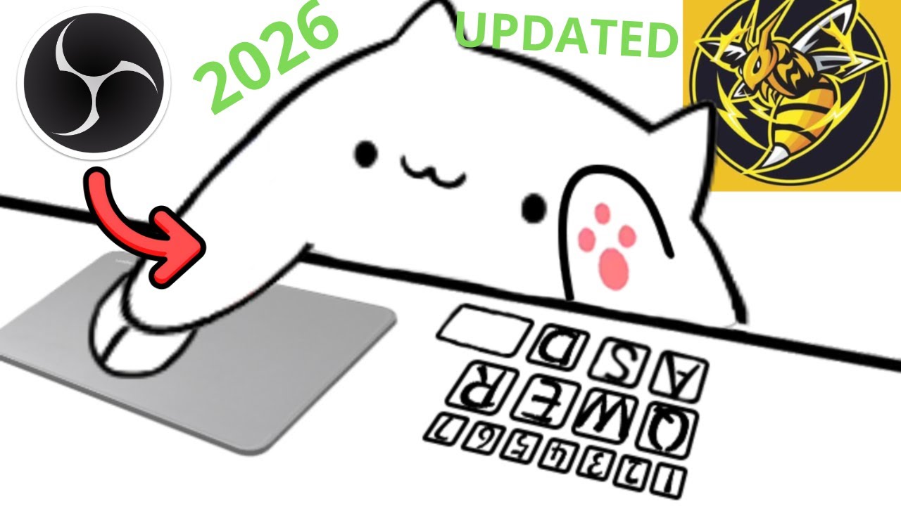 HOW TO GET THE BONGO CAT WEBCAM ON PC *UPDATED* 2026