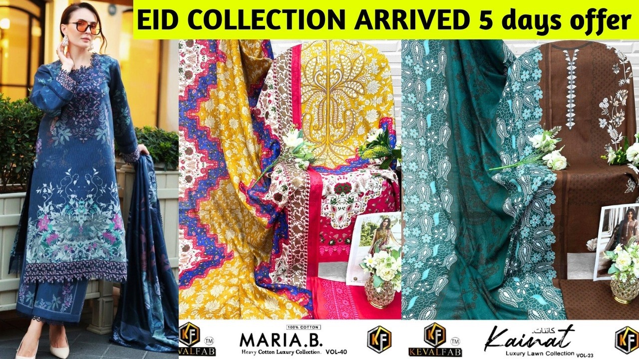 Eid Special 5-Days Zabardasth Sale |Premium Branded Pakistani Readymade 3Piece Dresses All Sizes Avl