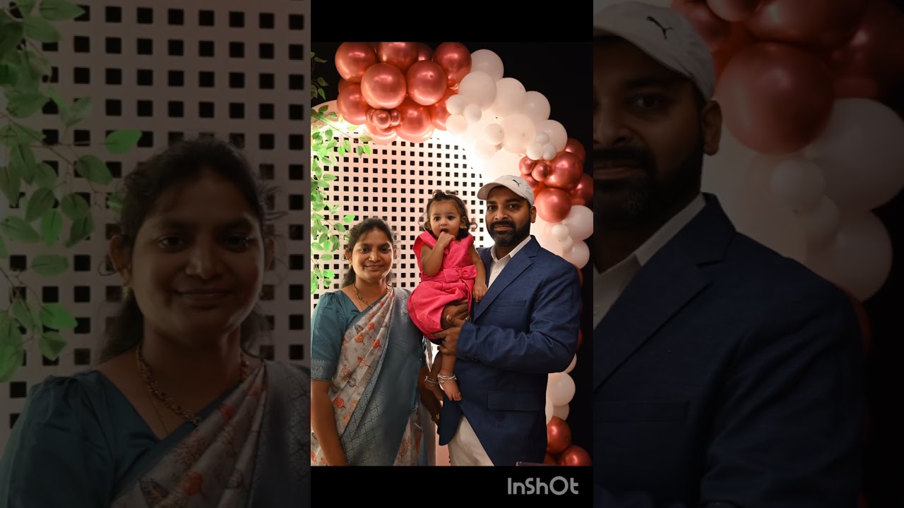 🥳 Celebrating Grace Clara Korrapati's 1st birthday 🥳 on 09/ Nov/2025&ndash; memories to cherish forever!💕🤩