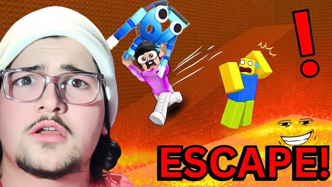 I Escaped Lava to Save Brainrots in Roblox!