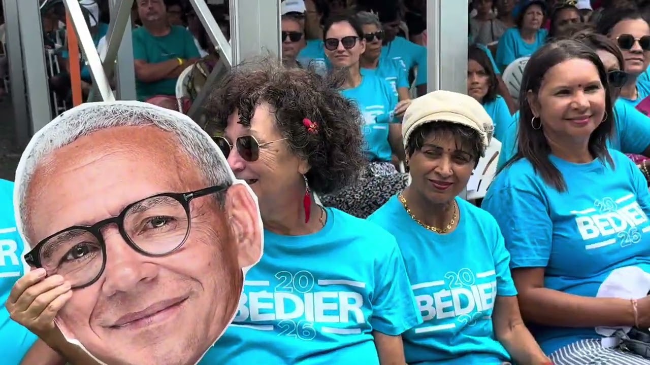 Lancement de campagne Joé Bédier à Saint-André, février 2026