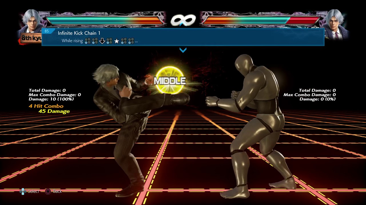 Tekken 7 Lee Chaolan Move List(Season 4)