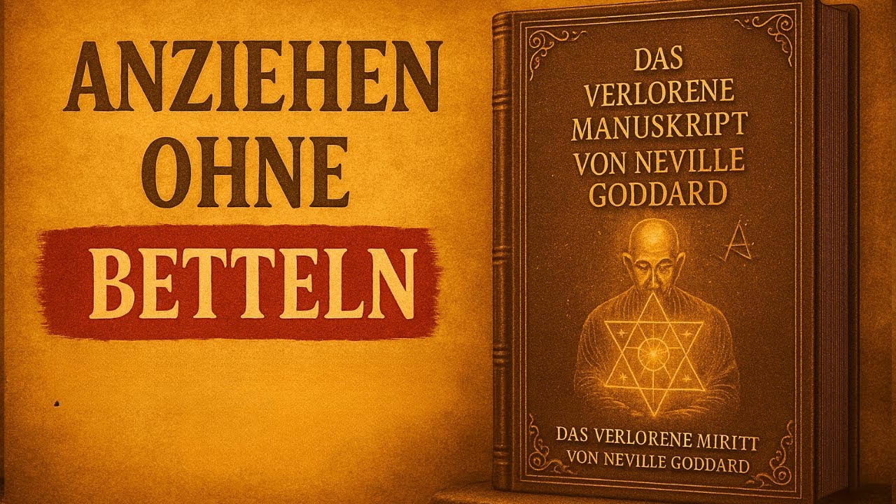 BEHERRSCHE das GESETZ DER ANNAHME | Neville Goddard 🔥 Verbotenes Buch