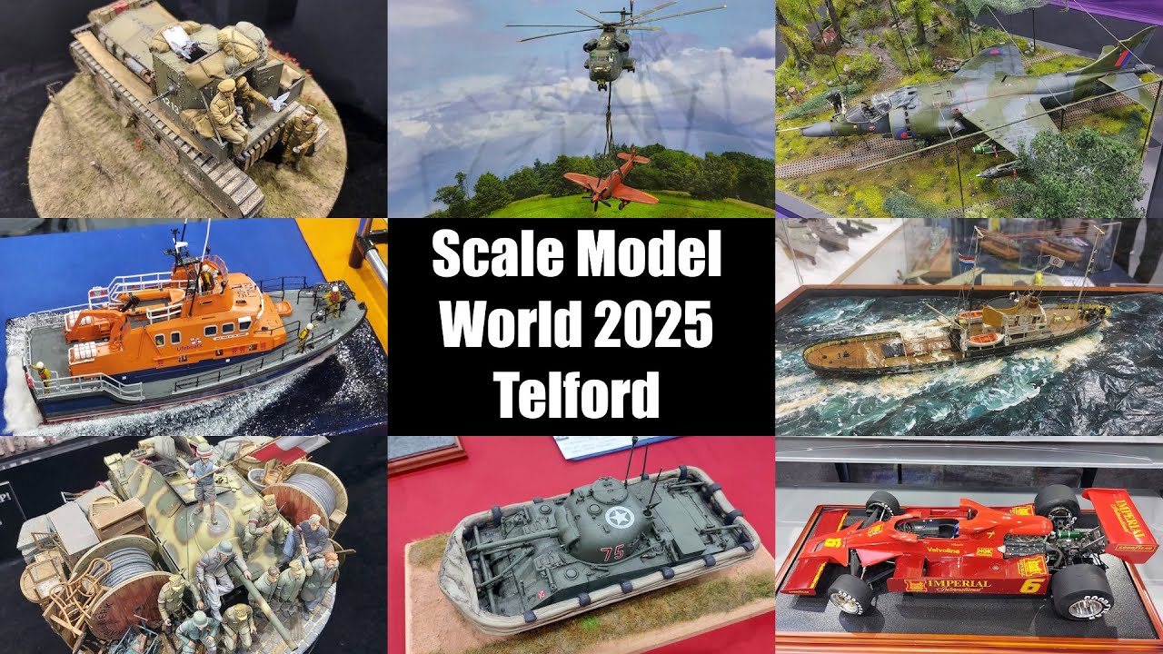 Telford Scale Model World 2025: Incredible model displays at SMW