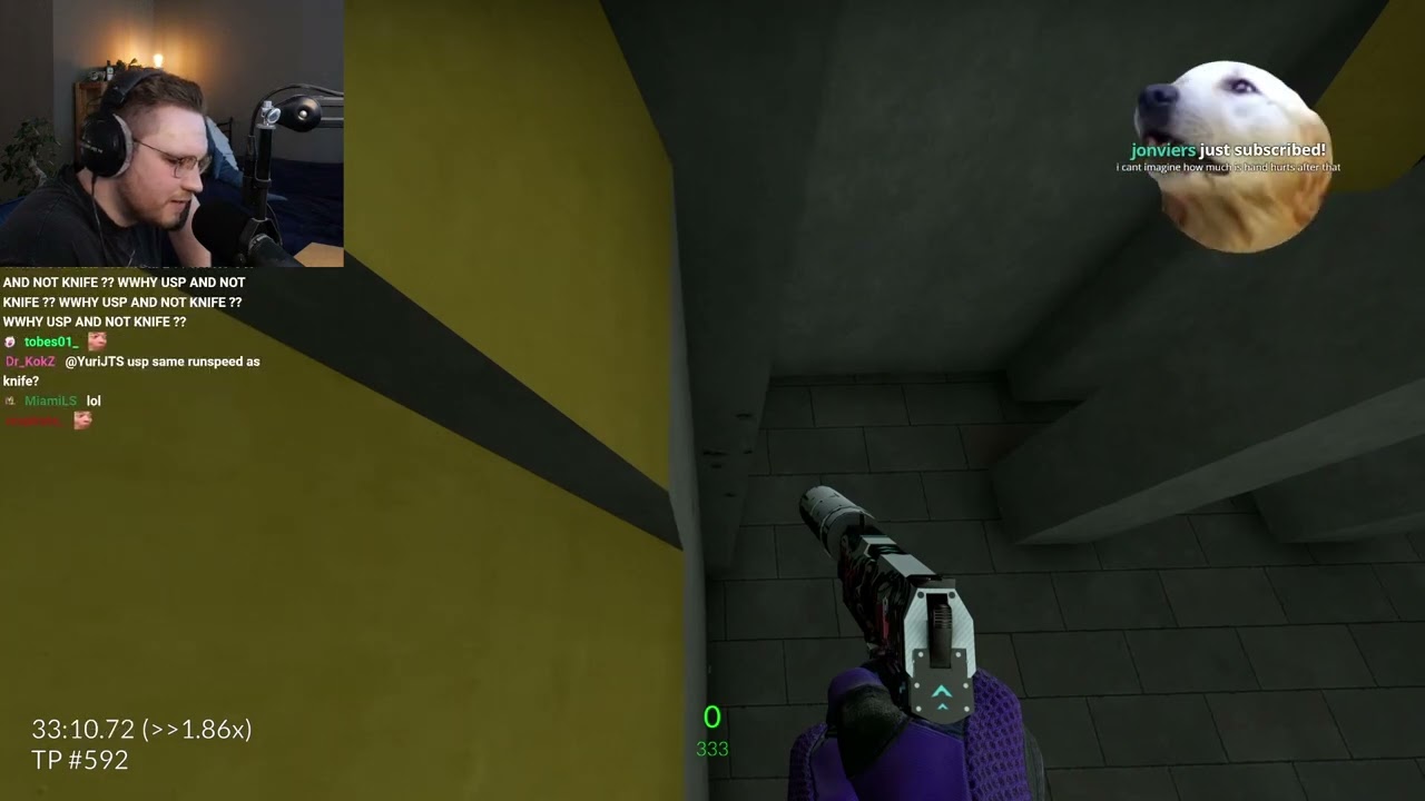 ohnePixel реагирует на KZ Climb CSGO &laquo;[KZT] kz_kiwipsychosis за 2:55:48.14 от Blacky&raquo;