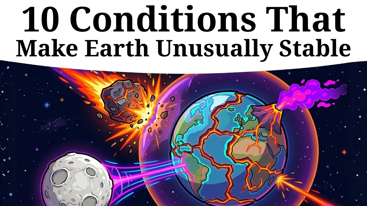 10 Conditions That Make Earth Unusually Stable