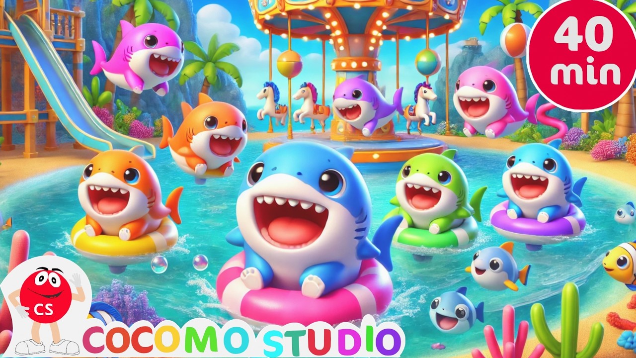 Танец Baby Shark | Детская песенка и стишок для малышей