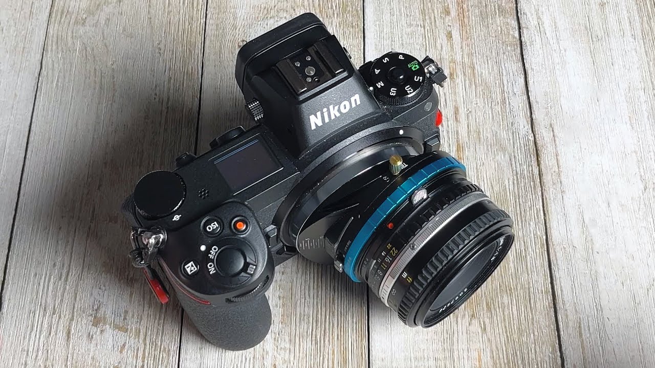 Nikon F to Nikon Z TLT ROKR Tilt-Shift Adapter #photography #filmmaking
