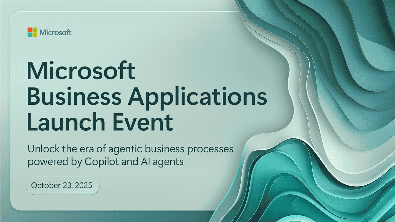 Презентация бизнес-приложений Microsoft: осень 2025 г.