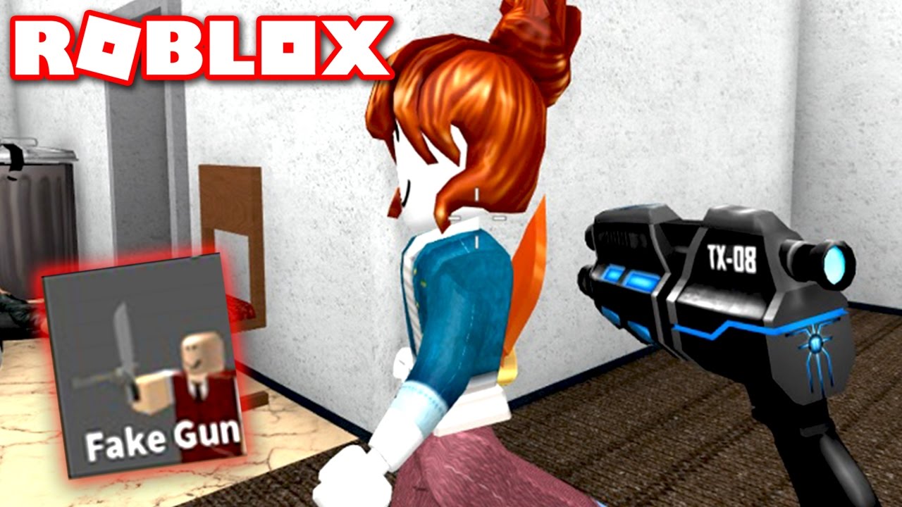 FAKE SHERIFF PERK IN ROBLOX Murder Mystery 2!!