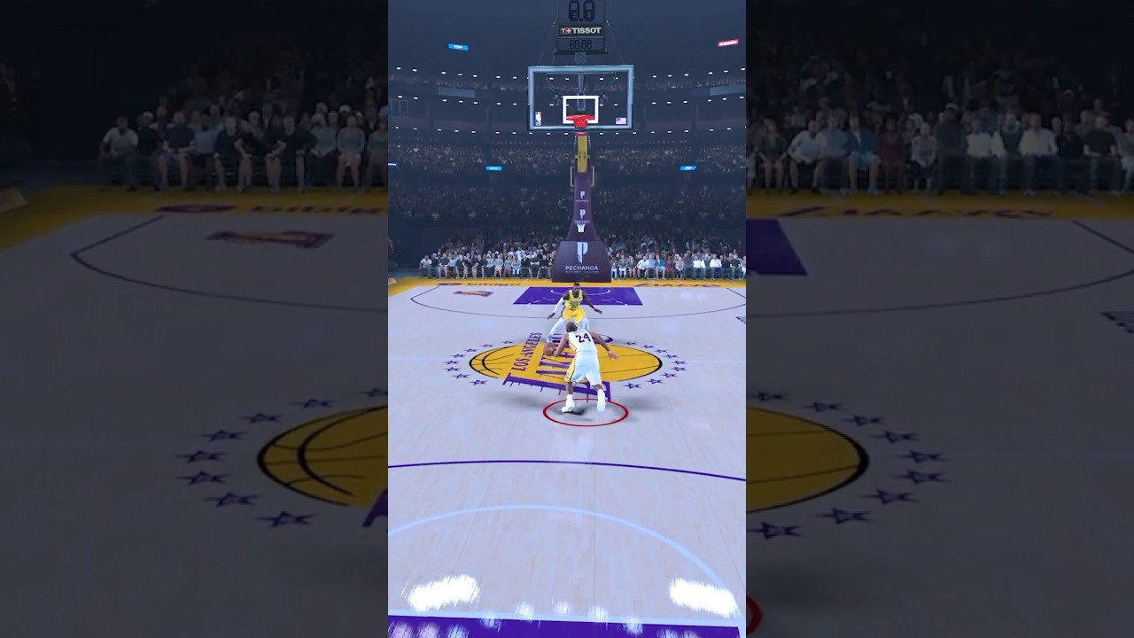 Kobe vs LeBron, But Every Dunk The Hoop Gets Taller