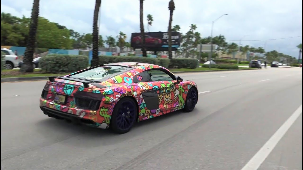 CRAZY REV BATTLES, BURNOUTS, ACCELERATIONS | Exotics and Espresso September 21, 2019 [Part 2]