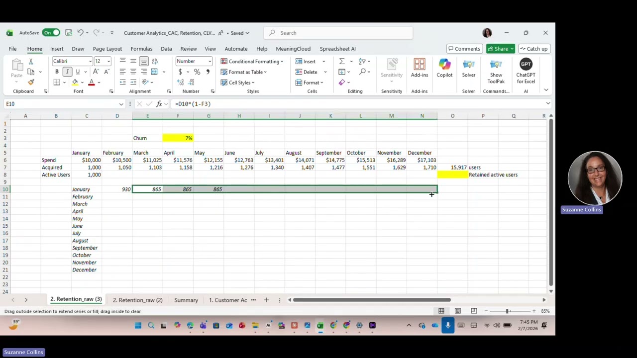 2  2026 PC Calculating Retention