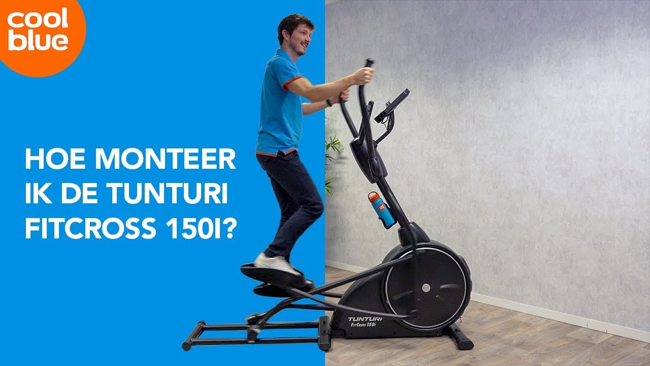 Hoe monteer ik de Tunturi Fitcross 150i?