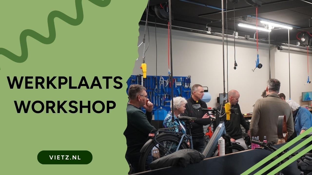 Zelf sleutelen aan je e-bike? | Vietz Werkplaatsworkshop 2026