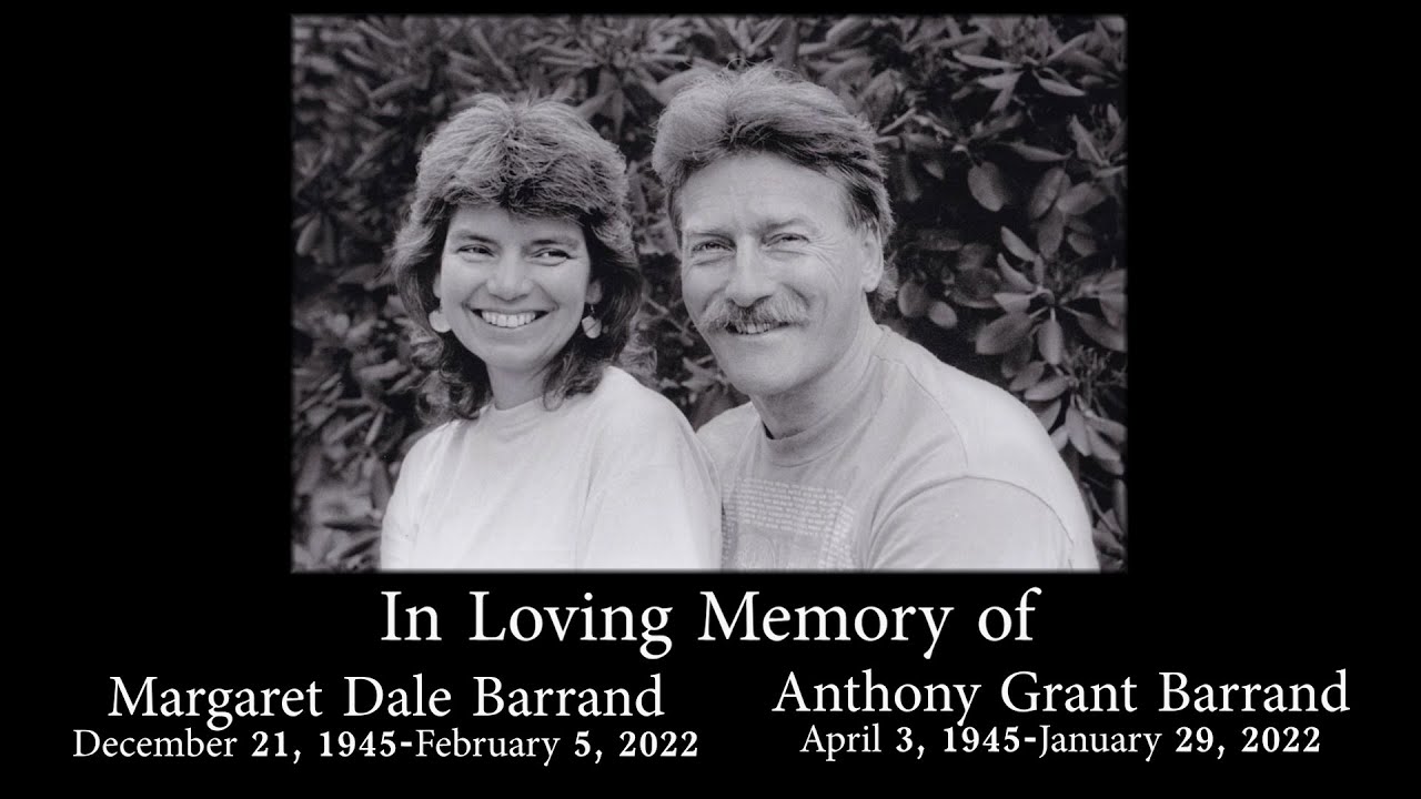 Margaret Dale Barrand & Tony Barrand Memorial Service