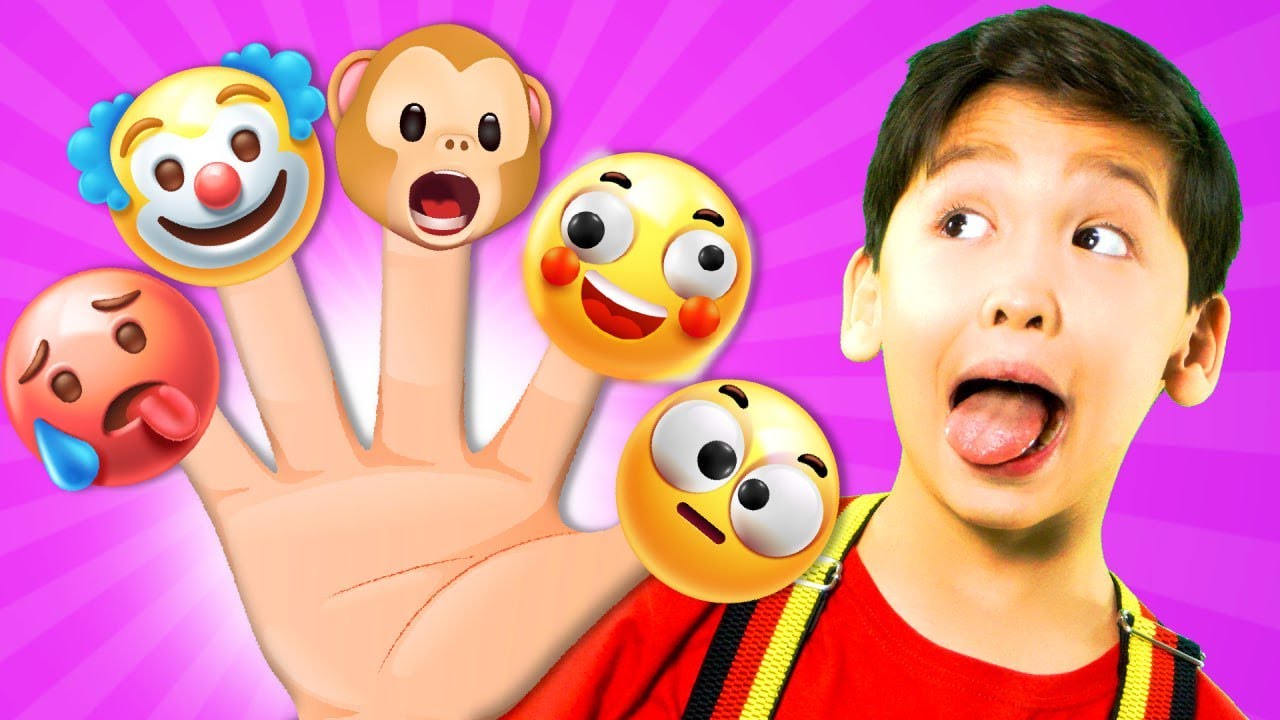 Finger Family Emoji Song | Hokie Pokie Kids Videos