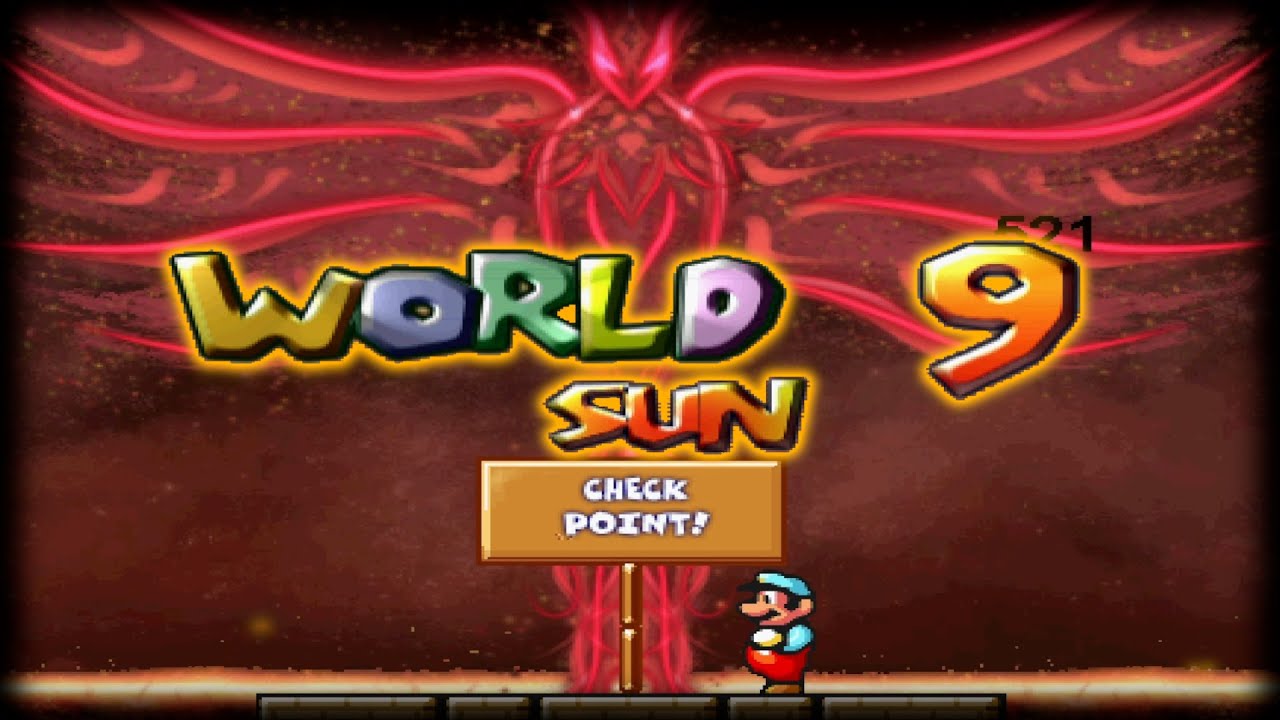 Mario Forever Space Travels v(4.0) World 9 Sun Completed!