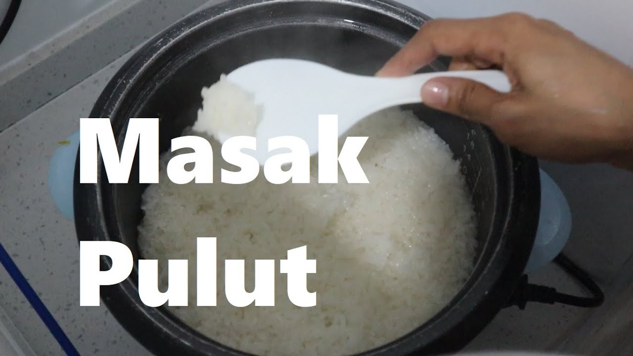 Cara Masak Pulut guna Rice Cooker, sesuai untuk penyediaan Pulut Durian