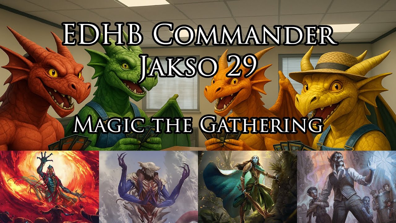 EDHB - MtG Commander - jakso 29: Lathril vs. Rigo vs. Gix vs. Zhulodok