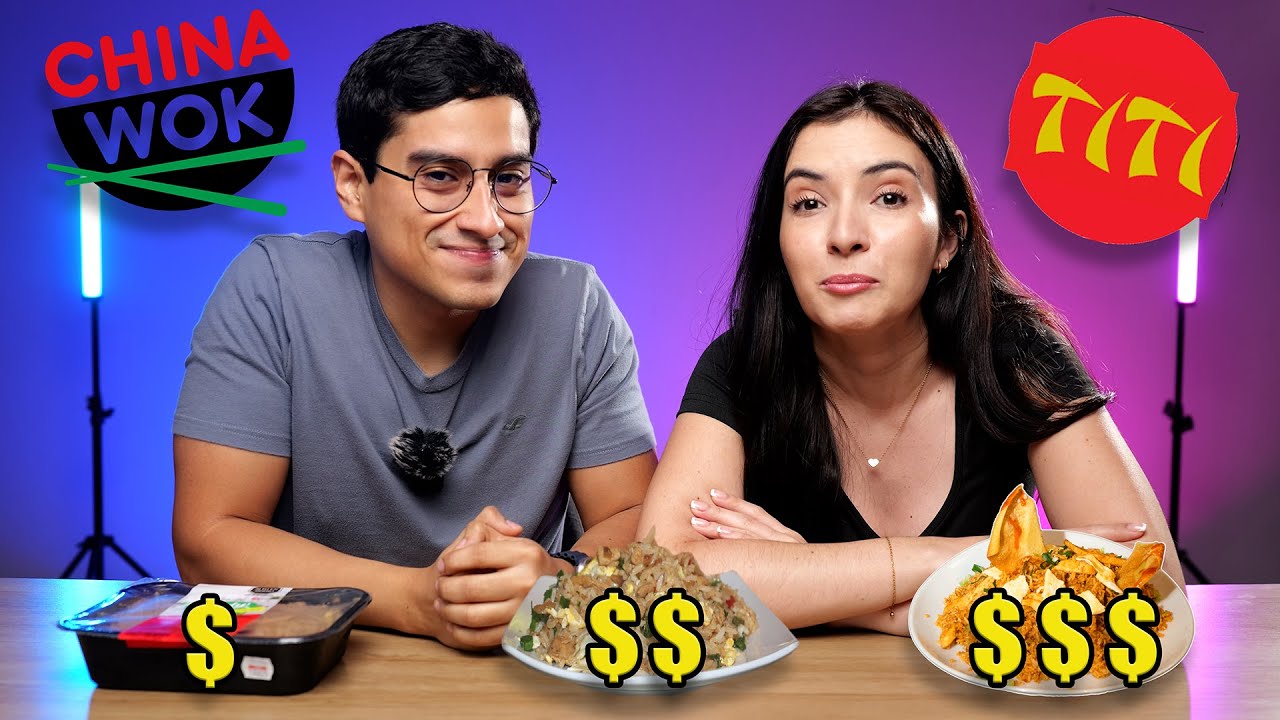 CHAUFA: CONGELADO vs FAST FOOD vs RESTAURANTE (¿Hay mucha diferencia?)