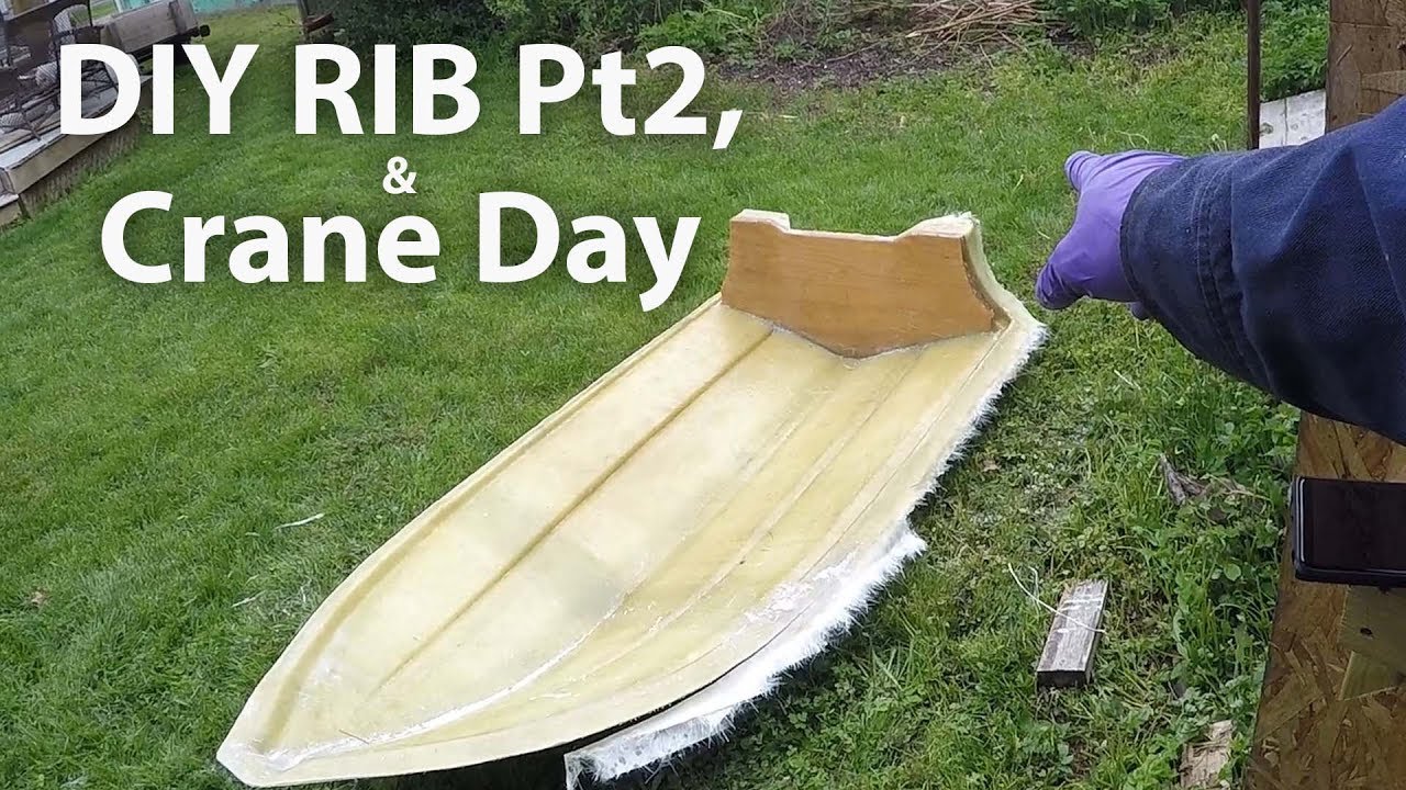 The Dinghy Continues - DIY Fiberglass RIB pt2 [ Ep 32- Sailing Nova Scotia ⛵]