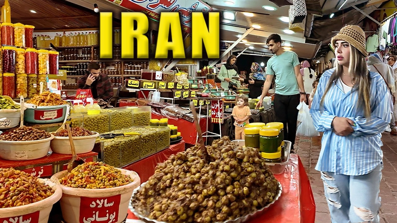 Какова жизнь в ИРАНЕ сегодня? 🇮🇷 Пляж, Рынок, Дорога, Музей, Еда