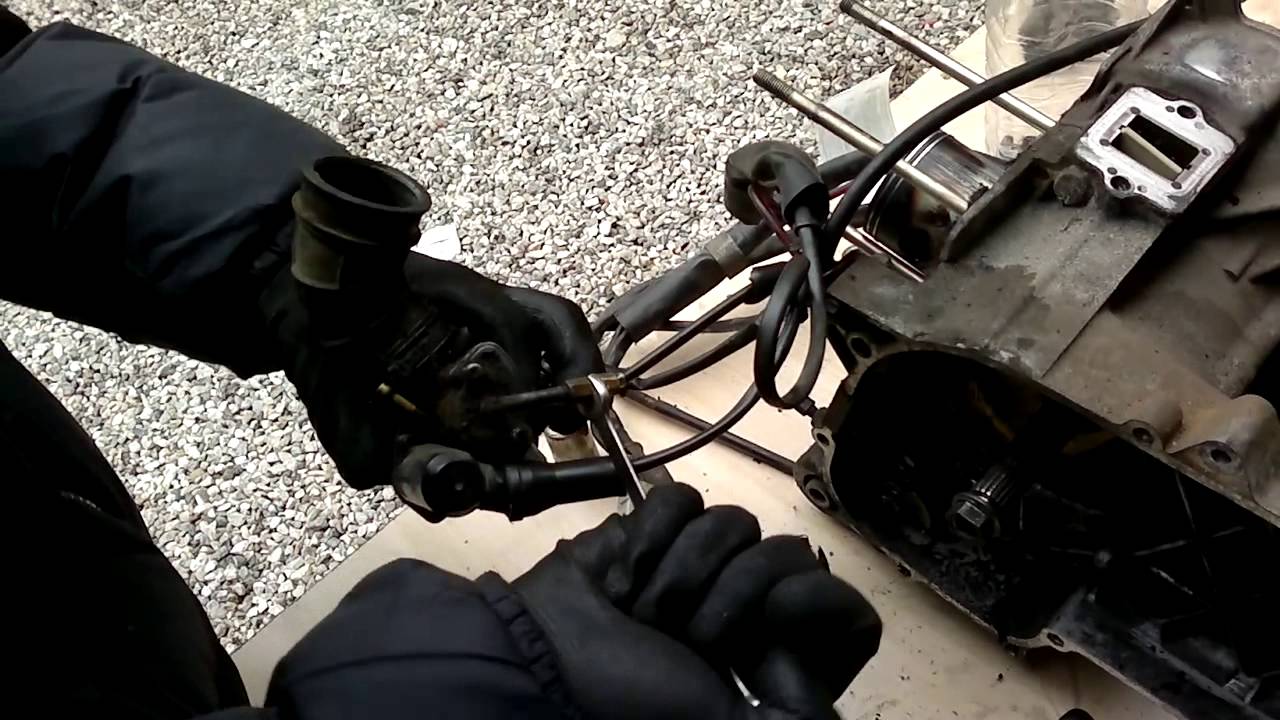 Piaggio Skipper 150 - apertura blocco motore in-grippato