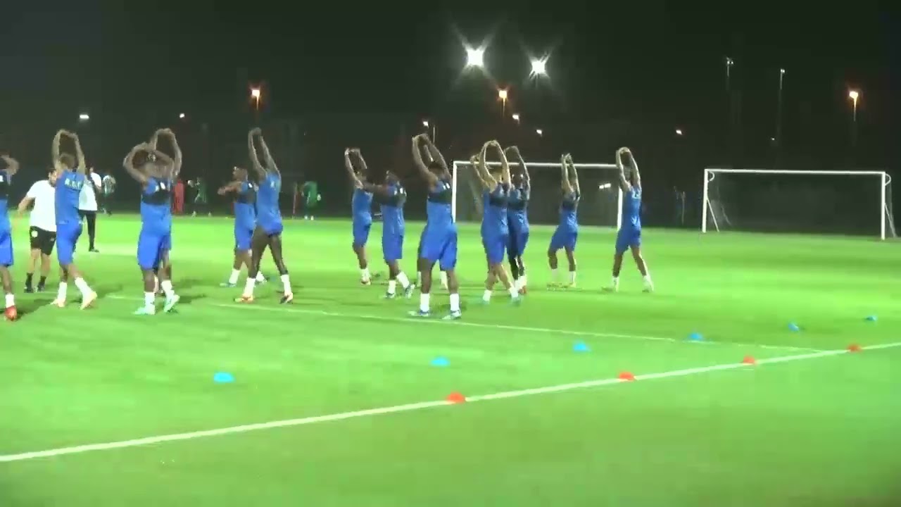 CAN 2023: Ultime séance d entrainement de la RDC avant de croiser la CIV.