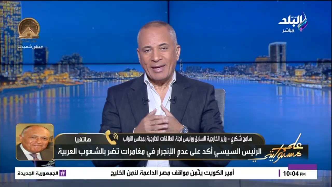 هل نرى جيش عربي مشترك؟.. سامح شكري يرد على سؤال أحمد موسى
