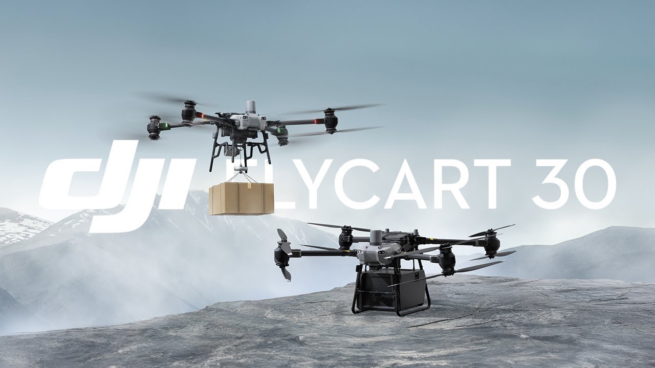 Представляем DJI FlyCart 30 | DJI Delivery