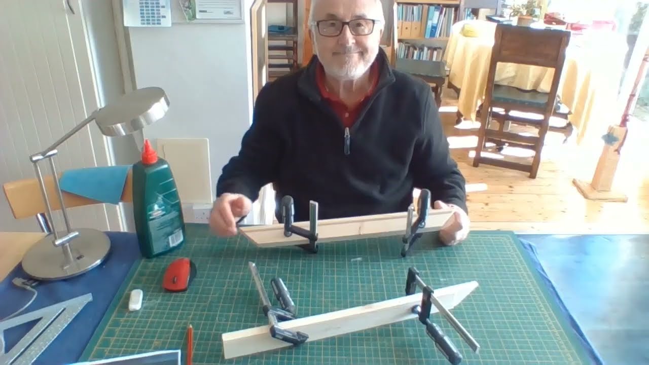How to make conservation quality stretcher bars with adjustable keys