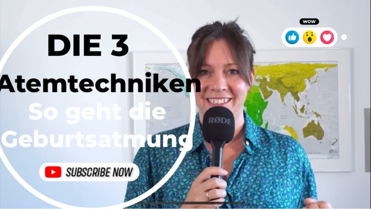 Die Geburtsatmung - so gehts! Die 3 Atemtechniken zur Geburt