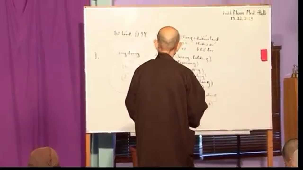 Những công dụng của tàng thức (Winter Retreat Dharma Talk, 19 Dec 2013)